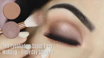 Beginners Eye Makeup Tutorial Using One Matte and One Metallic | How To Apply Eyeshadow