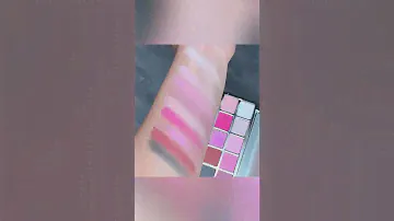 10-color Eyeshadow Palette Matte #2 PinkEyeshadow Sequins Easy To Wear Makeup Palette