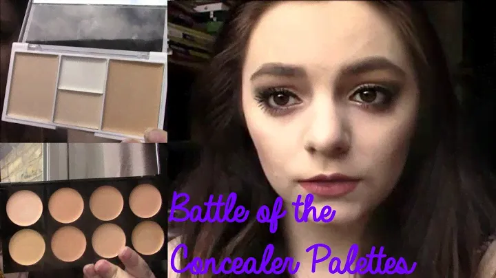Battle of the Concealer Palettes- MUA VS MAKEUP REVOLUTION