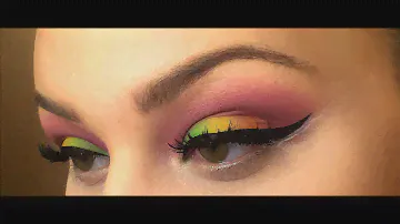 Neon Makeup || Sleek Acid Palette || Daria Golabek