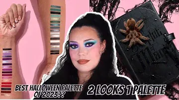PLOUISE HALLOWEEN COLLECTION 2 LOOKS  1 PALETTE || A DROPLET OF MAGIC