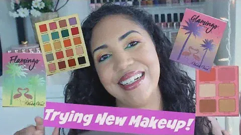First Impressions: Violet Voss Flamingo Eyeshadow Palette and Glamingo Face Palette