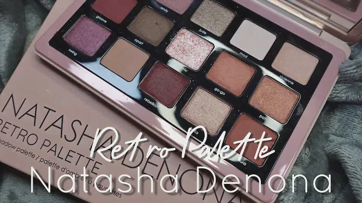 Natasha Denona Retro Palette - Live Swatches
