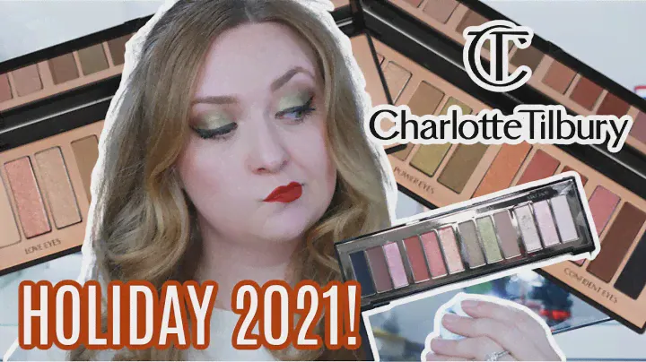 Charlotte Tilbury HOLIDAY 2021 SNEAK PEAK *Smokey Eyes Are Forever Instant Eye Palette* Review