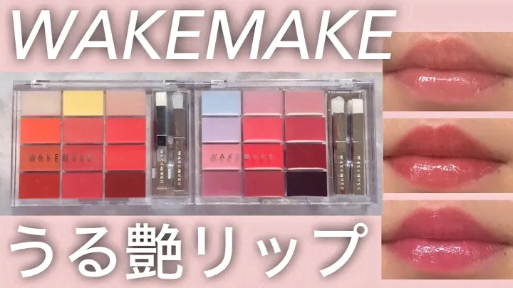 【WAKEMAKE】リップパレット全24色レビュー