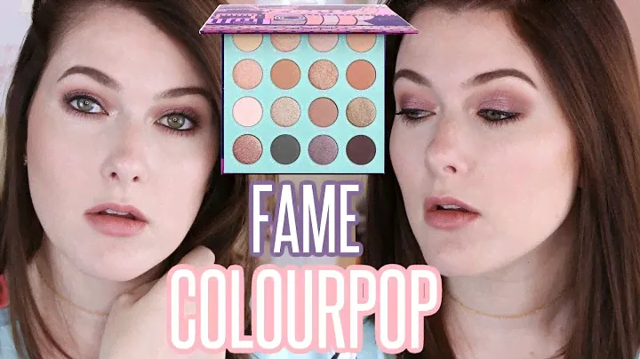 ПАЛИТРА ТЕНЕЙ ДЛЯ ВЕК COLOURPOP FAME || Обзор + Образцы + Мини-руководство || Лизабет Мур