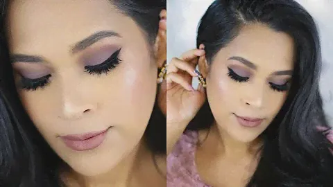 Gray & Mauve All Matte Fall Makeup Tutorial Using The Lorac Mega Pro Palette - MissLizHeart