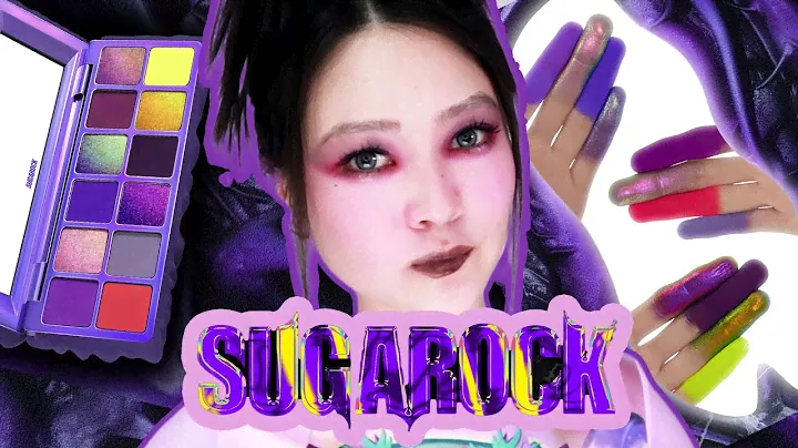 trying new palette from SUGAROCK  (indie c-beauty) (♡ヮ♡)