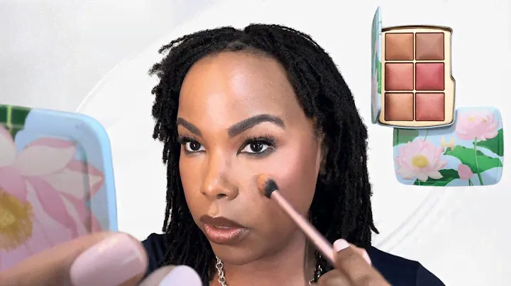 Hourglass Ambient Lighting Edit Unlocked Palette | Lotus Flower | First Impressions on Med.Dark Skin
