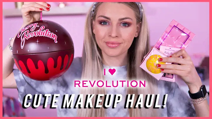 I Heart Revolution haul | very CUTE makeup | vlogmas
