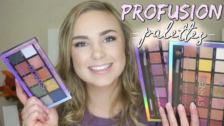 WHAT'S THE BIG DEAL?!... PROFUSION EYESHADOW PALETTES