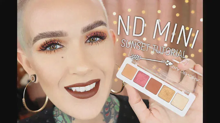 Natasha Denona Mini Sunset Tutorial
