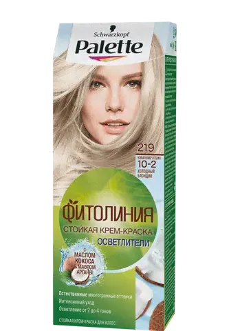 Крем-краска для волос PALETTE ФИТОЛИНИЯ 219 Холодный блонд-0