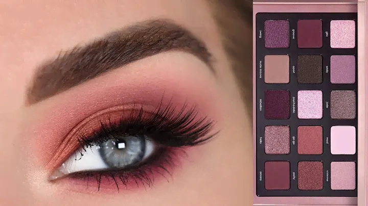 Natasha Denona Retro Palette | Peachy Mauve Eyeshadow Tutorial