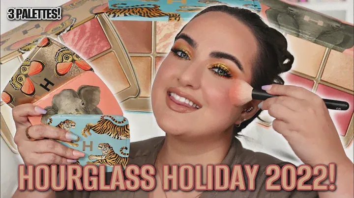 HOURGLASS HOLIDAY 2022 PALETTES REVIEW! ALL 3 ✨| HOURGLASS AMBIENT LIGHTING EDIT UNLOCKED PALETTES