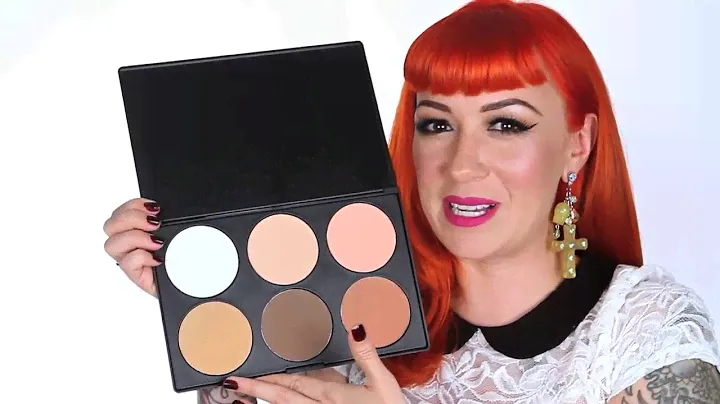 Палитра для контуринга лица / Contour & Blush Palette BH Cosmetics