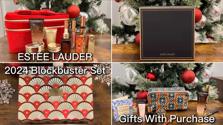 Estée Lauder Unboxing - 2024 Holiday Blockbuster Set & Gifts with Purchase