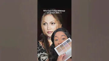 The new makeup by mario eyeshadow palette WAS SCREAMING 90s makeup🤪loving it
