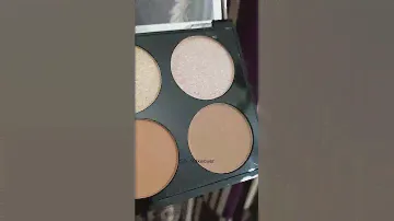 #Sculpt #Best #Powder #Contour Palette #FashionColor #Gold #Silver #Champagne #Highlighter #Bronzer