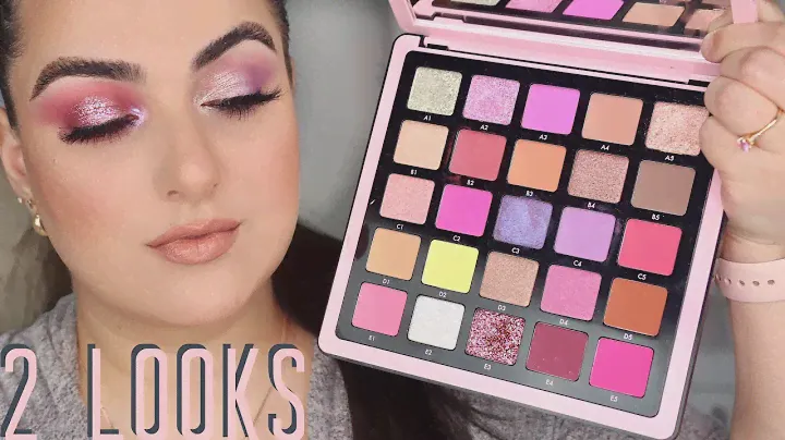 ABH NORVINA Pro Pigment Palette Vol. 4! First Impressions, Swatch Comparisons & 2 Looks! | Patty