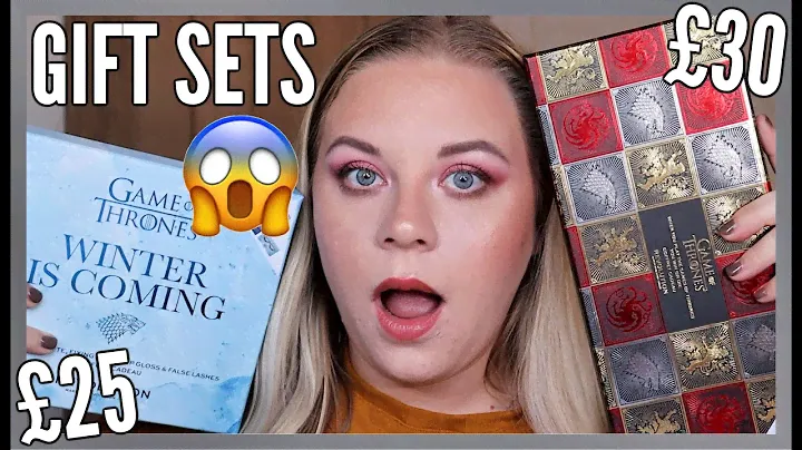UNBOXING THE REVOLUTION X GAME OF THRONES GIFT SETS ⚔️ | WINTER IS COMING & WIN OR DIE