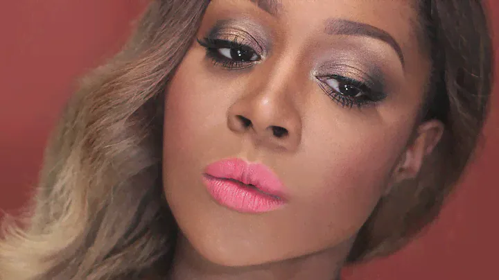Bronze Smokey Eye | The Nudes Palette | Maybelline NY | Dark Skin | #graceonyourdash ♡