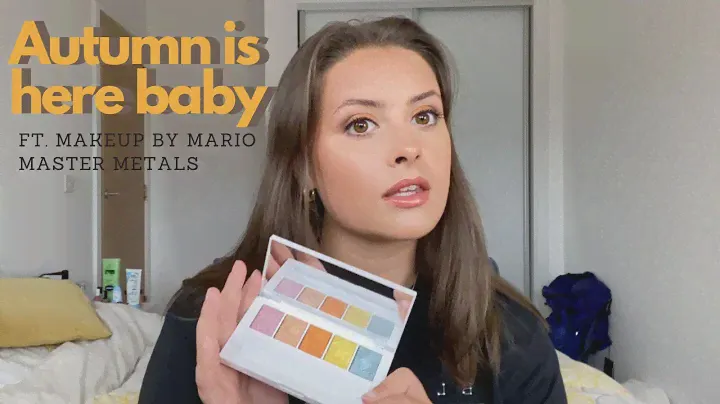 Everyday look for AUTUMN/FALL **testing out Makeup by Mario Master Metals palette**