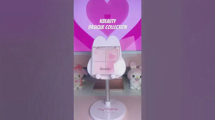 Best Korean Blush and Eye Shadows from Dasique Collection #kbeauty #koreanmakeup