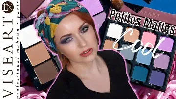 *NEW* VISEART Petites Mattes COOL Palette Review + 2 Looks | Steff's Beauty Stash