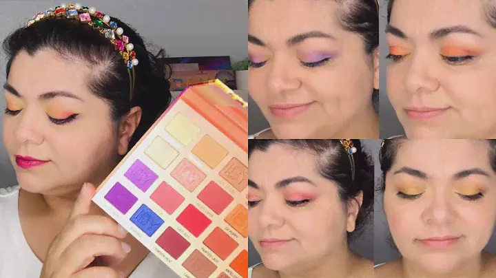 IBY Beauty Superbloom Eyeshadow Palette - Review and 5 Looks