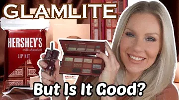 GLAMLITE x HERSHEY’S MILK CHOCOLATE PALETTE & LIP KIT | SO CUTE, BUT IS IT GOOD?