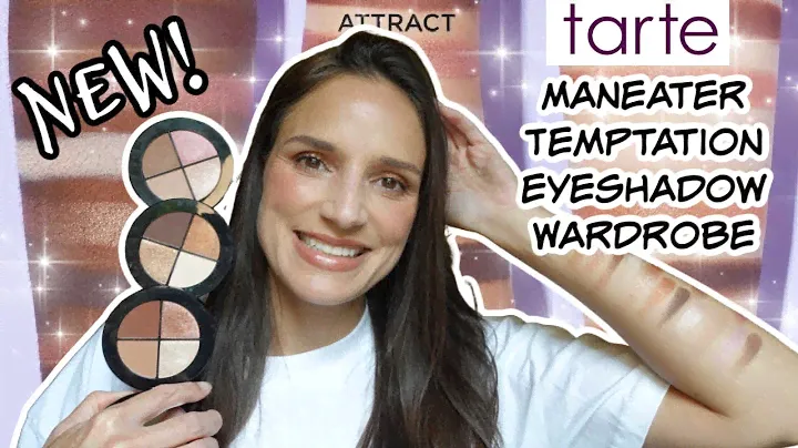 New! Tarte Maneater Temptation Wardrobe Palette! Swatches, Comparison and Demo! Is It Worth the $$$?