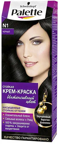 Паллетт (Palette) Краска для волос N 1 (1-0) Черный