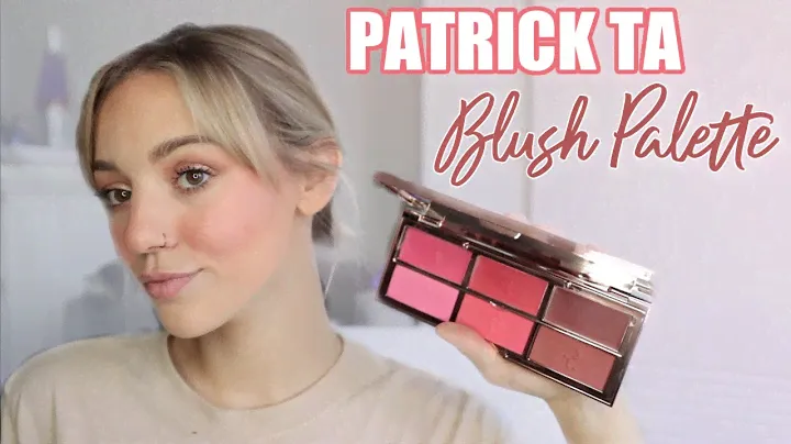NEW Patrick Ta Major Headlines Blush Palette Review & First Impressions!