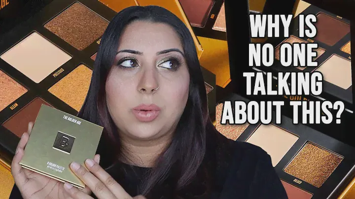 BEAUTY BAY GOLDEN AGE EYESHADOW PALETTE REVIEW, SWATCHES AND EYE LOOK