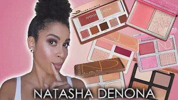 NATASHA DENONA// Face Palette Soiree- I try on all the palettes! | Alicia Archer