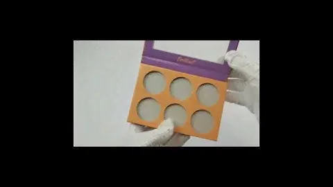 Magnetic Empty Eyeshadow Palette with PVC Windows