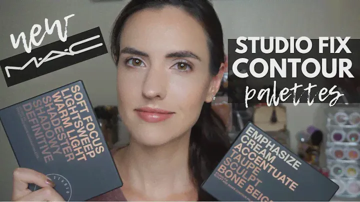 MAC Studio Fix Sculpt + Shape Contour Palette | Demo + Swatches of Both Palettes