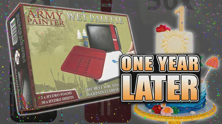 One Year Later, Pass or Fail: Army Painter Wet Palette For Miniatures