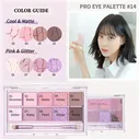 Палетка теней для глаз CLIO x AESPA Pro Eye Palette 6 гр