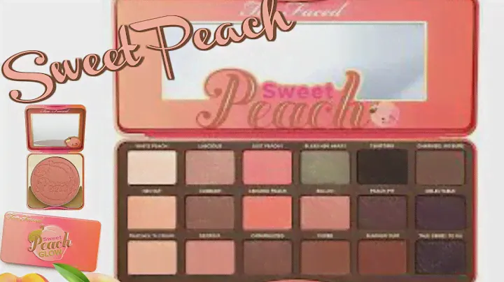 Too Faced Sweet Peach GRWM & Mini Review