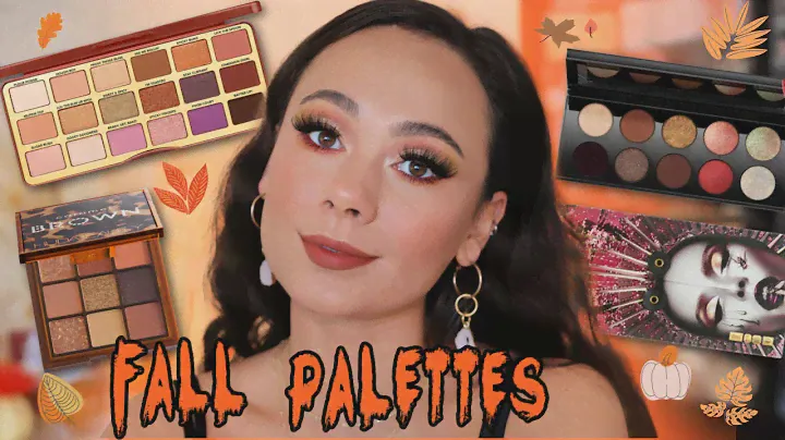10 EYESHADOW PALETTE YOU NEED TO USE THIS FALL 🍁 2021