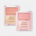 Палетка для лица Divage, Duo Face Palette