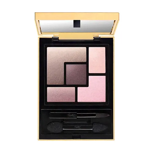 Палетка теней Couture Eye Palette от YSL (YVES SAINT LAURENT) – комплект, состоящий из пяти оттенков для создания объемного и выразительного макияжа глаз. Средство оформлено в стильном футляре золотис
