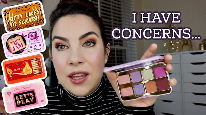 TOO FACED MINI PALETTES... Do You Need Them? Review/Tutorial