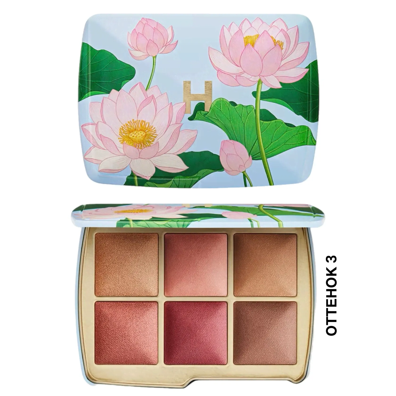 HOURGLASS AMBIENT LIGHTNING LOTUS FLOWER PALETTE ОТТЕНОК 3-0