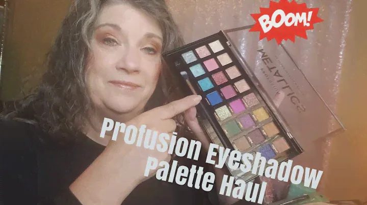 Profusion Eyeshadow Palette Haul