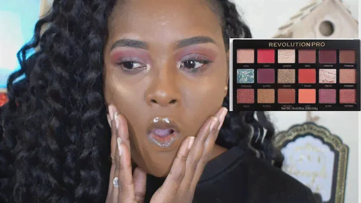 New Makeup Revolution regeneration palette legendary first impression