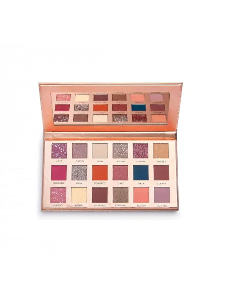 Палетка теней New Neutral Blushed Palette "Revolution"-0