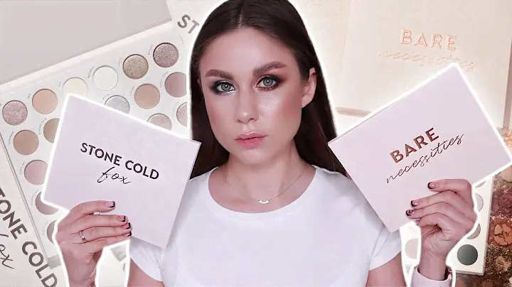 Нужны ли вам тени СolourPop Stone Cold Fox и Bare Necessities eyeshadow palettes?! Свотчи и Макияжи